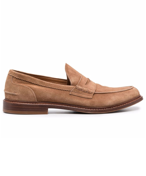 A-39163BRUNELLO CUCINELLISUEDE PENNY LOAFERS[매장가-100만원대]