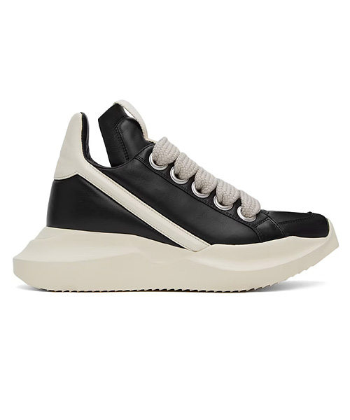 A-39137RICK OWENSBLACK &amp; WHITE GUESS SNEAKERS[매장가-100만원대]